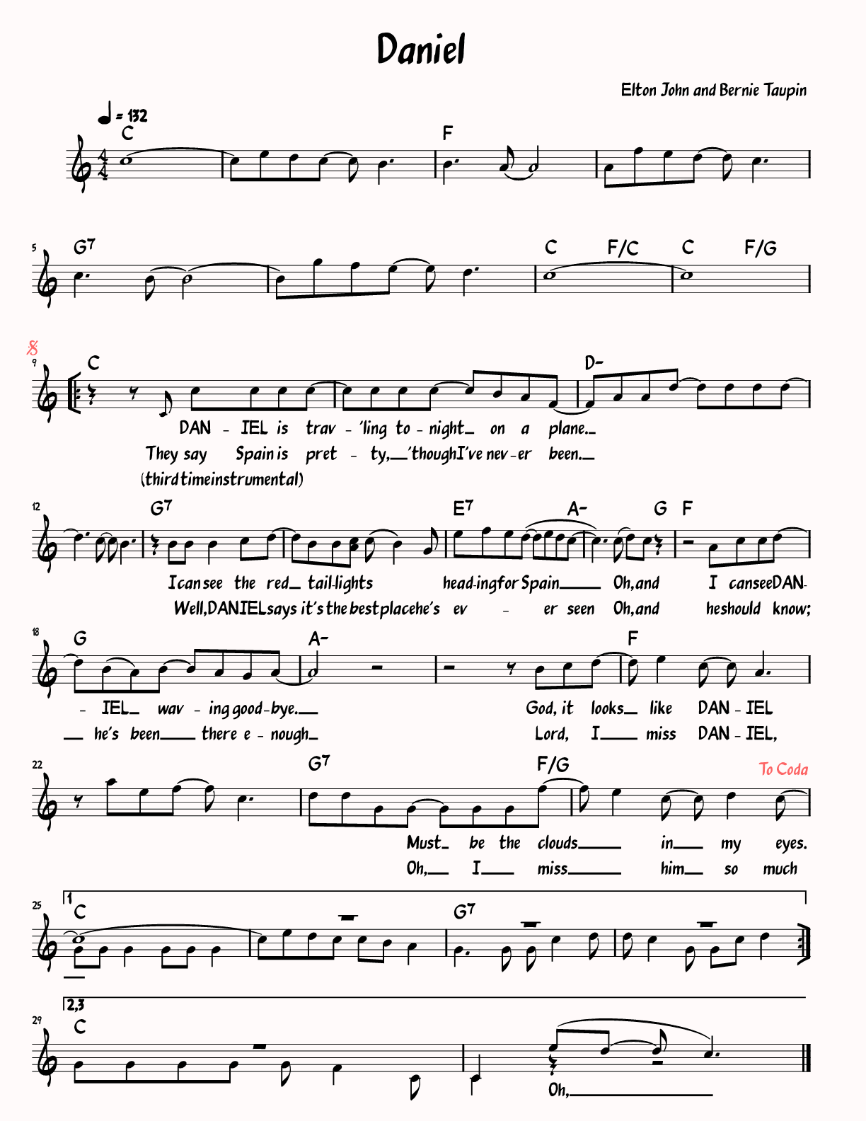Sheet Music